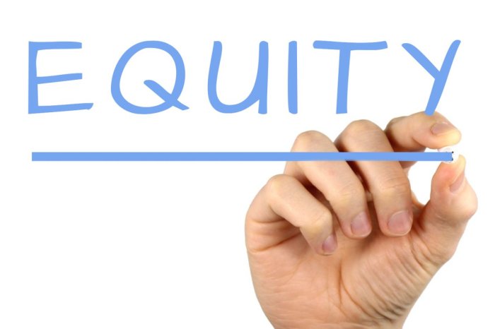 Equity - Handwriting image